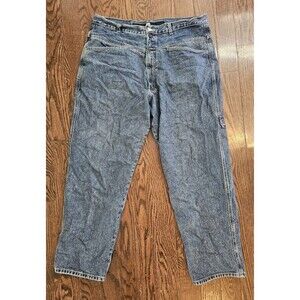 Marithe Francois Girbaud Men's Jeans 40x32  Medium Wash Y2K Denim Baggy Wide
